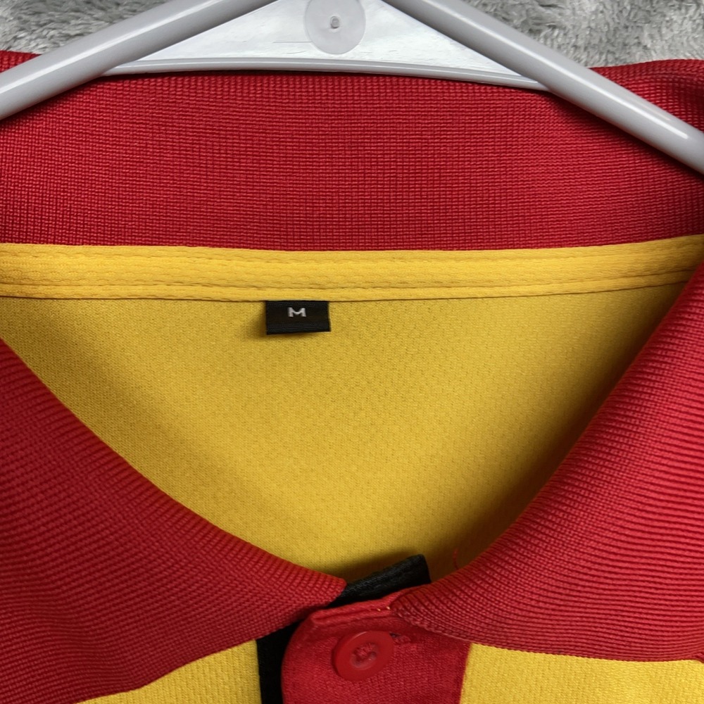 DHL Employee Uniform Polo Shirt Medium Red  Collared Workwear Driver - Picture 2 of 8
